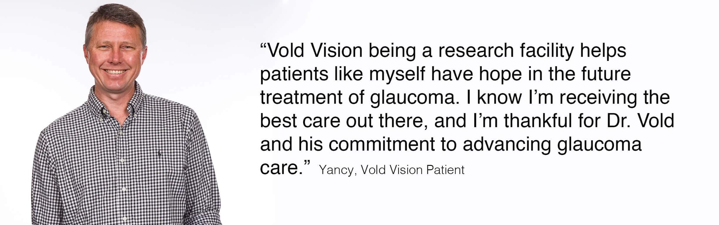 , DURYSTA™ Glaucoma Treatment, Vold Vision